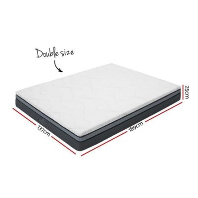 Giselle Bedding Cool Gel Memory Foam Mattress Double Size