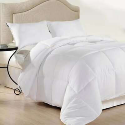 Royal Comfort Duck Feather And Down Quilt 500Gsm White King Single Sleep Zone Royal Comfort Duck Feather And Down Quilt 500Gsm White King Single
