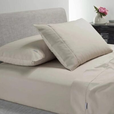Heston 300TC Fitted Sheet Combo Set Stone Split King