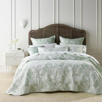 Eden Super King Sage Bedspread Set