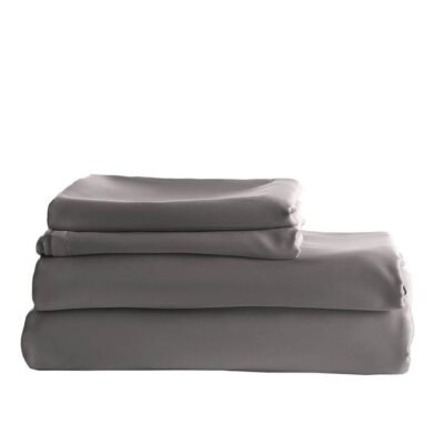 Royal Comfort Balmain 1000TC Bamboo Cotton Quilt Cover Set King Pewter Sleep Zone Royal Comfort Balmain 1000TC Bamboo Cotton Quilt Cover Set King Pewter