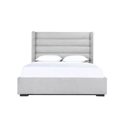 Mosman Gas Lift Upholstered Queen Bed Frame Sleep Zone Mosman Gas Lift Upholstered Queen Bed Frame