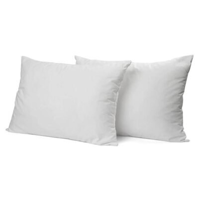 Royal Comfort Goose Pillow 1000GSM Twin Pack White Sleep Zone Royal Comfort Goose Pillow 1000GSM Twin Pack White