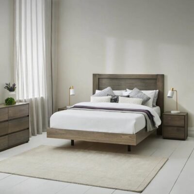 Yarra Floating Queen Timber Bed Frame Sleep Zone Yarra Floating Queen Timber Bed Frame