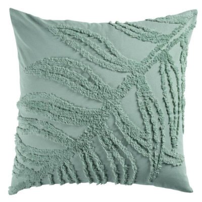 Foliage European Pillowcase Green Sleep Zone Foliage European Pillowcase Green