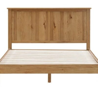 Claire American White Oak Timber Queen Bed Frame Sleep Zone Claire American White Oak Timber Queen Bed Frame