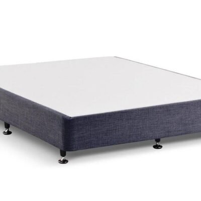 Steelstrong Grid Platform Queen Mattress Base Midnight Grey Sleep Zone Steelstrong Grid Platform Queen Mattress Base Midnight Grey