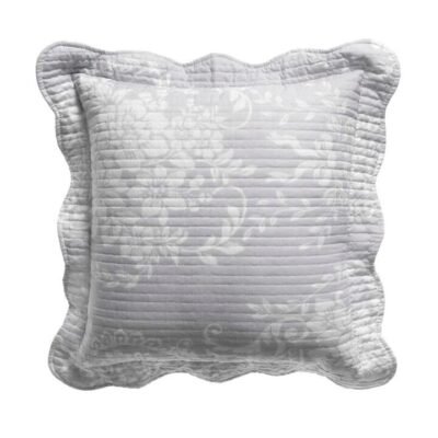 Florence Square Cushion Grey Sleep Zone Florence Square Cushion Grey