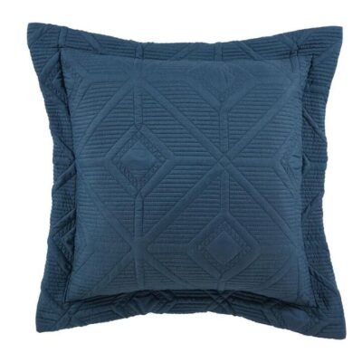Kazimir Square Navy Cushion Sleep Zone Kazimir Square Navy Cushion
