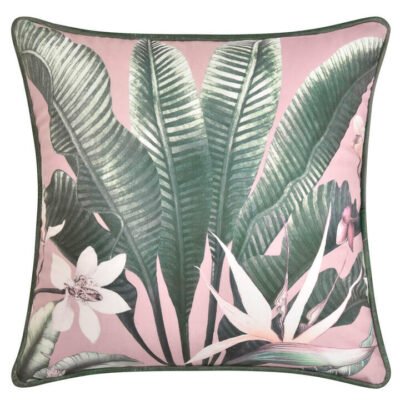 Mika Square Green Velvet Cushion Sleep Zone Mika Square Green Velvet Cushion