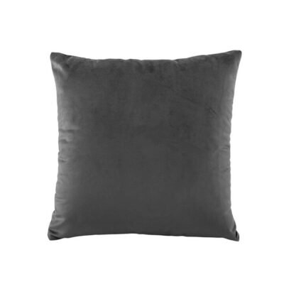 Vivid Square Cushion Velvet Coal Sleep Zone Vivid Square Cushion Velvet Coal