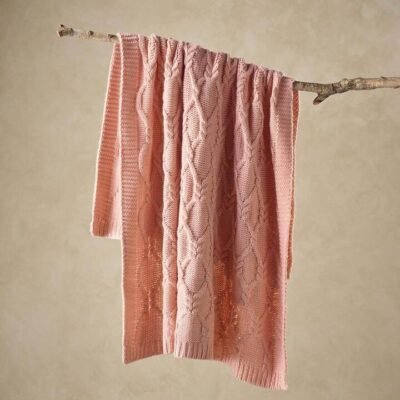 Johnson Throw Rug Blush Sleep Zone Johnson Throw Rug Blush