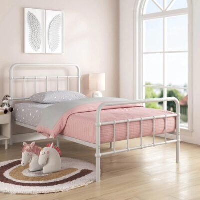 Jamie Single Bed White Sleep Zone Jamie Single Bed White