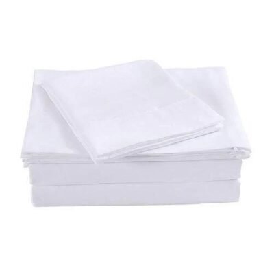 Royal Comfort Blended Bamboo Sheet Double Set White