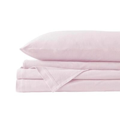 Royal Comfort Jersey Cotton Quilt Cover Set King Pink Marle Sleep Zone Royal Comfort Jersey Cotton Quilt Cover Set King Pink Marle