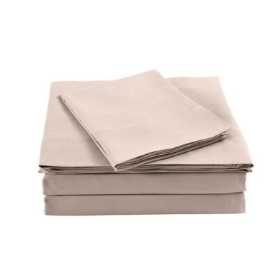 Royal Comfort Blended Bamboo Sheet Set King Warm Grey