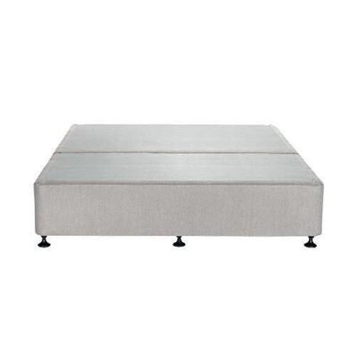 Premium Platform 4 Drawer East West King Base Soft Grey Sleep Zone Premium Platform 4 Drawer East West King Base Soft Grey