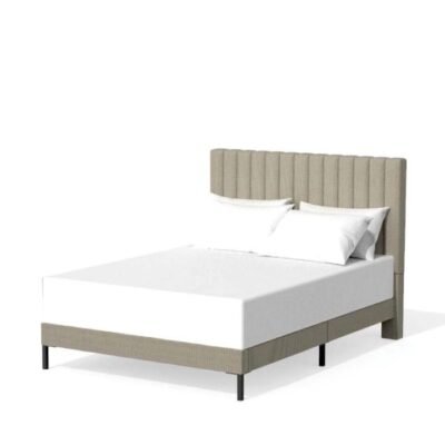 Debi Upholstered Bed Frame Double Sleep Zone Debi Upholstered Bed Frame Double