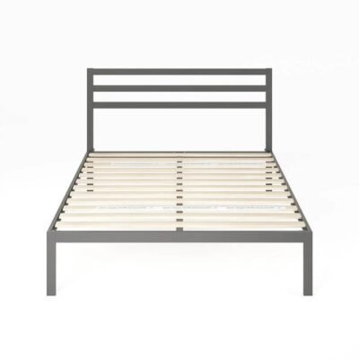 Studio Bed Frame Slate Grey Queen Sleep Zone Studio Bed Frame Slate Grey Queen